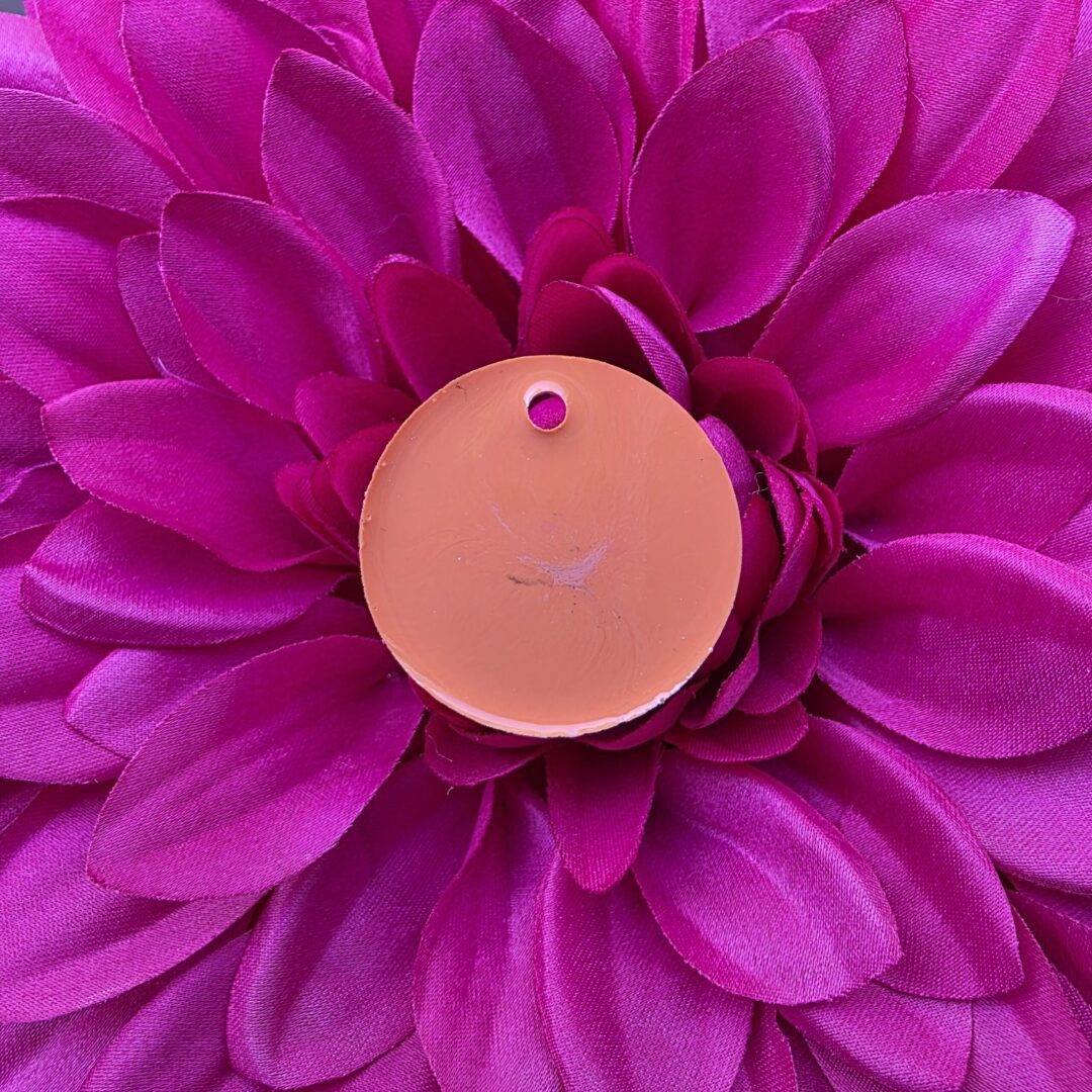 Licht oranje – Rondje 3,5cm