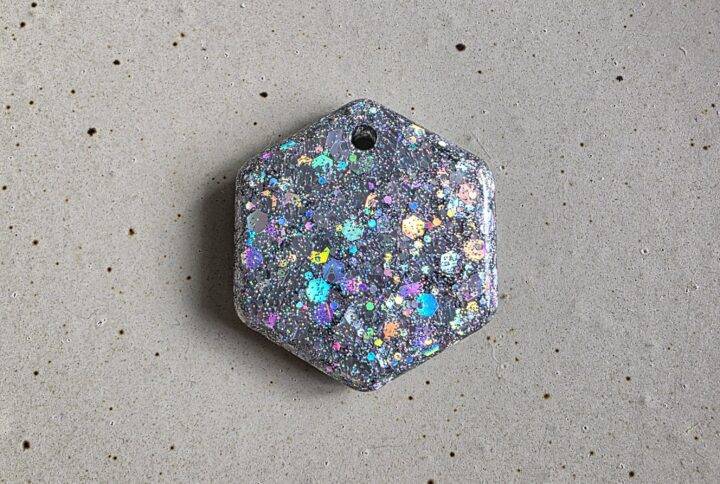 Follow the call of the disco ball - Silver Hexagon