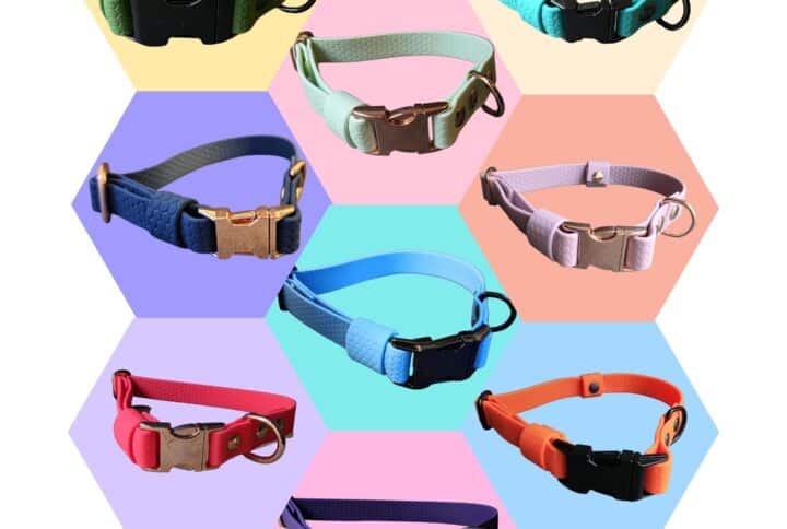 Hexagon halsband