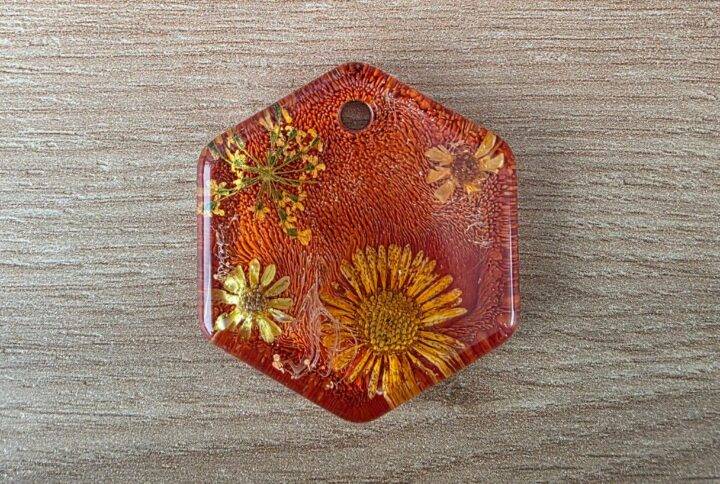 Bloementag oranje