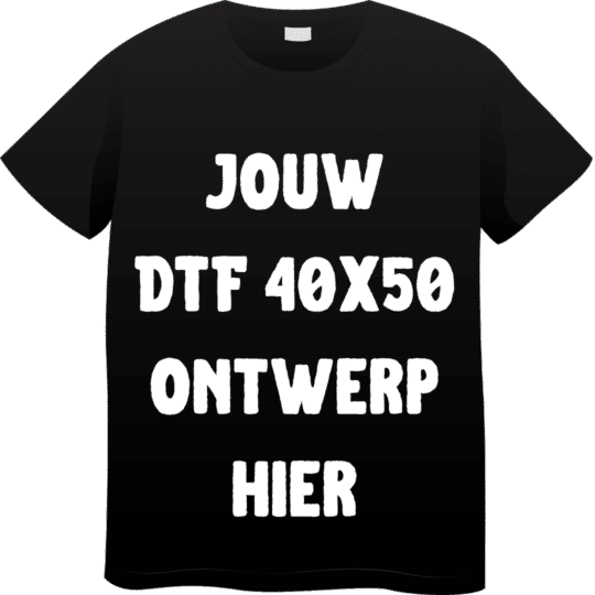 Ontwerp je eigen T-shirt DTF Print