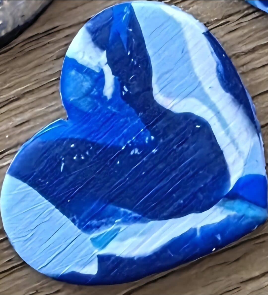 Blauwe tag nany